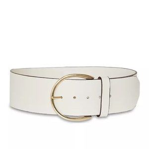 BCBG MAXAZRIA Wide Leather Waist Belt M(29-33")